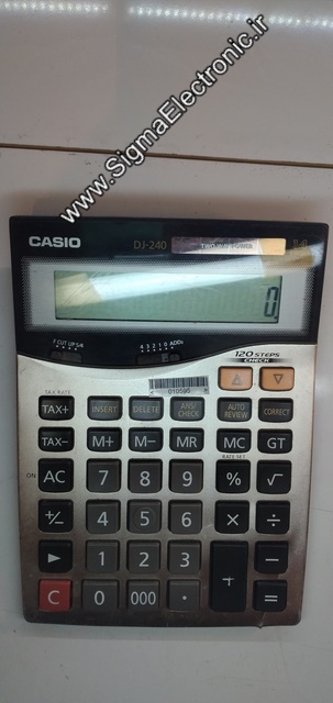 ماشین حساب کاسیو DJ-240